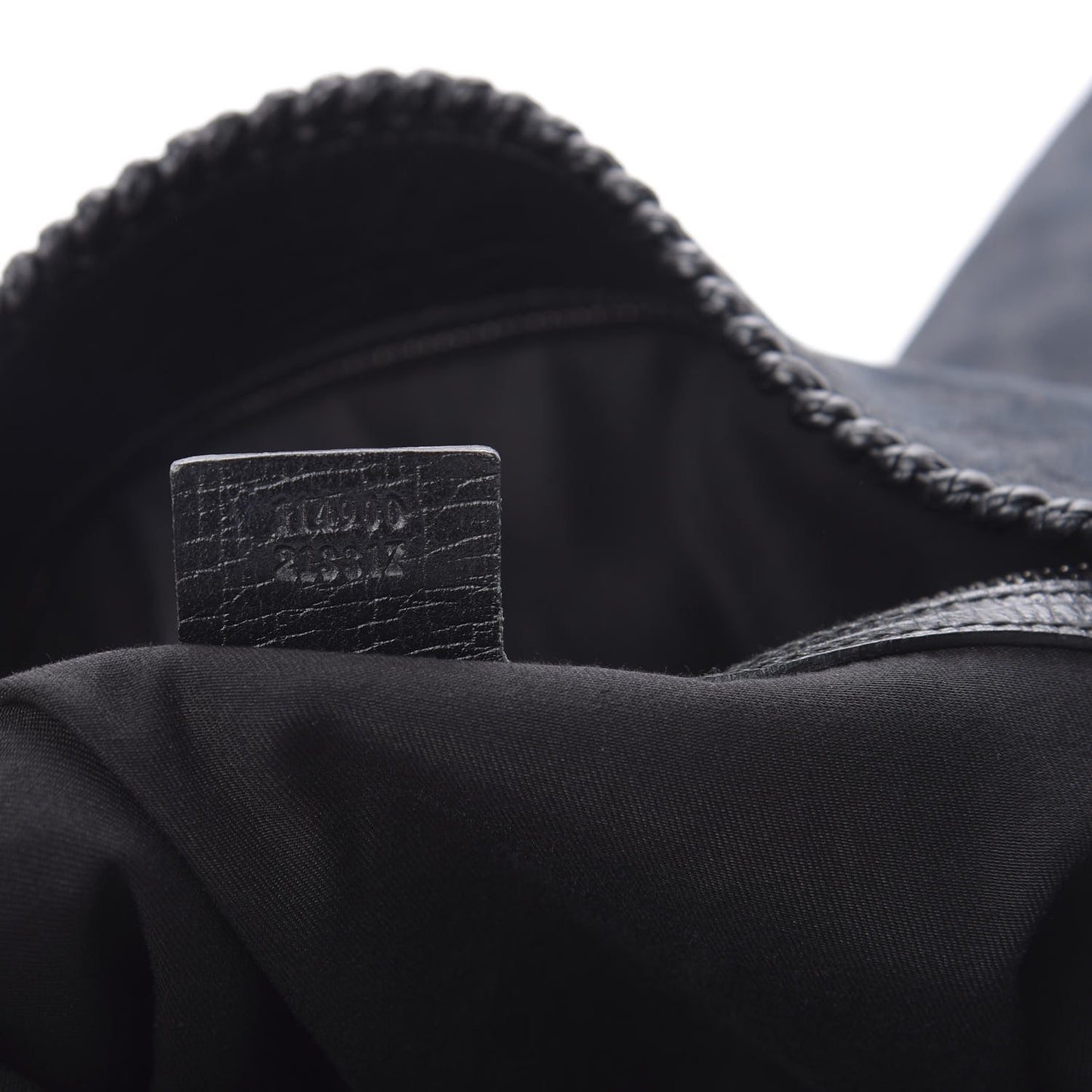 Monogram Large Horsebit Chain Hobo Black