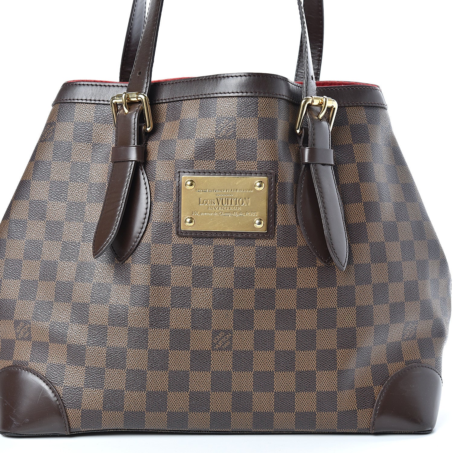 Louis Vuitton Damier Ebene Hampstead MM 7 of 18