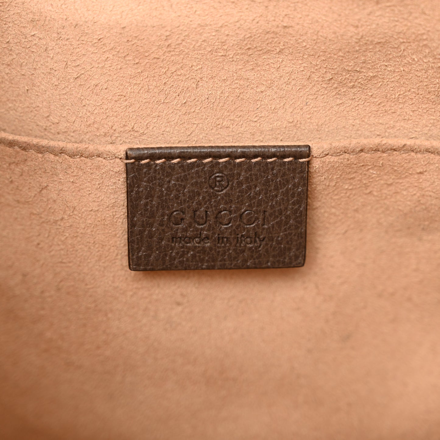 GG Supreme Monogram Small Ophidia Tote Bag Brown