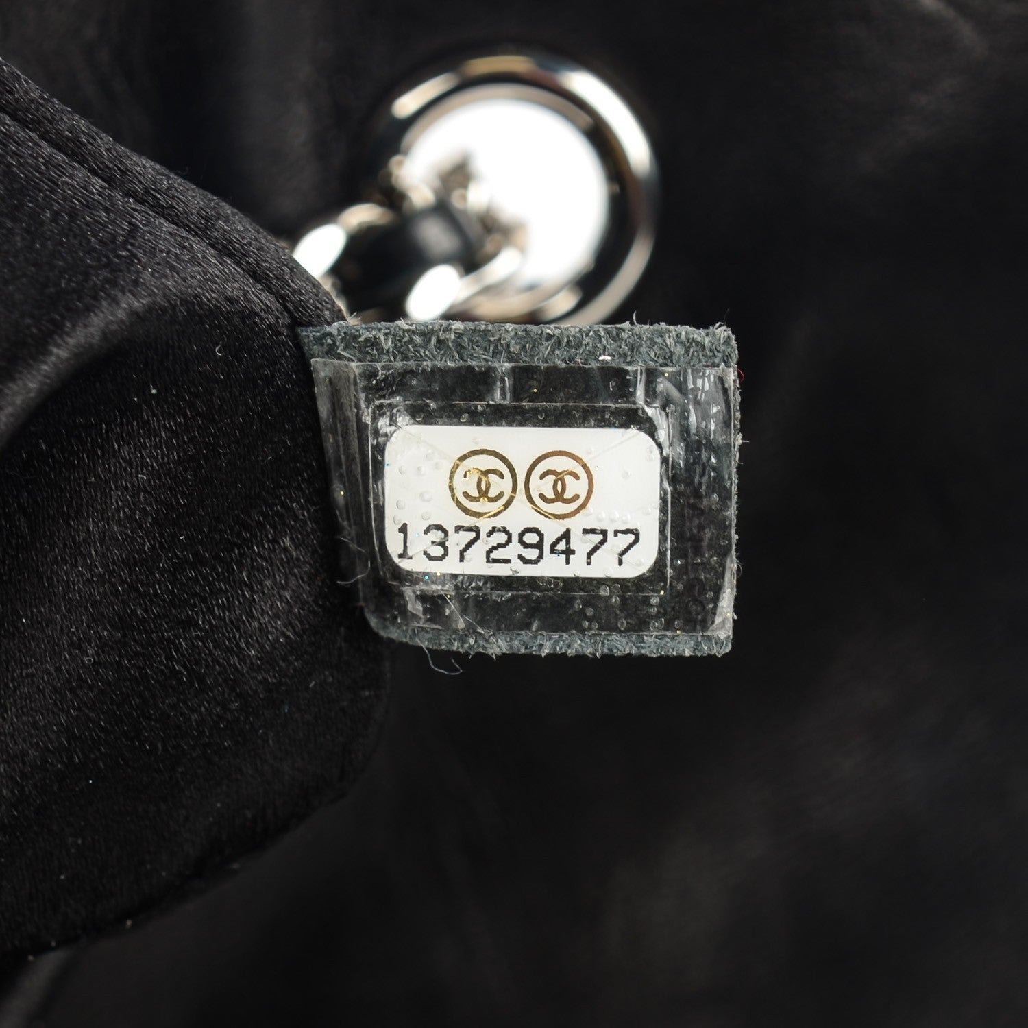 Chanel Lambskin Chain Quilted Mini Flap Black 7 of 7