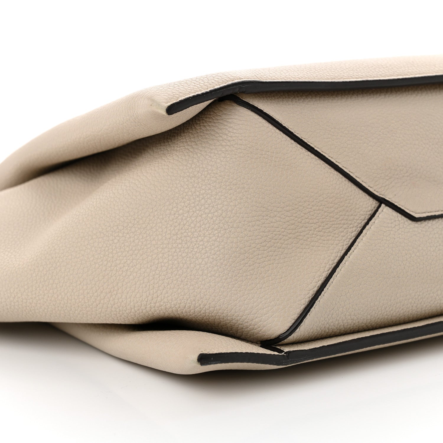 Celine Baby Grained Calfskin Medium Tri-Fold Bag Dune 9 of 12