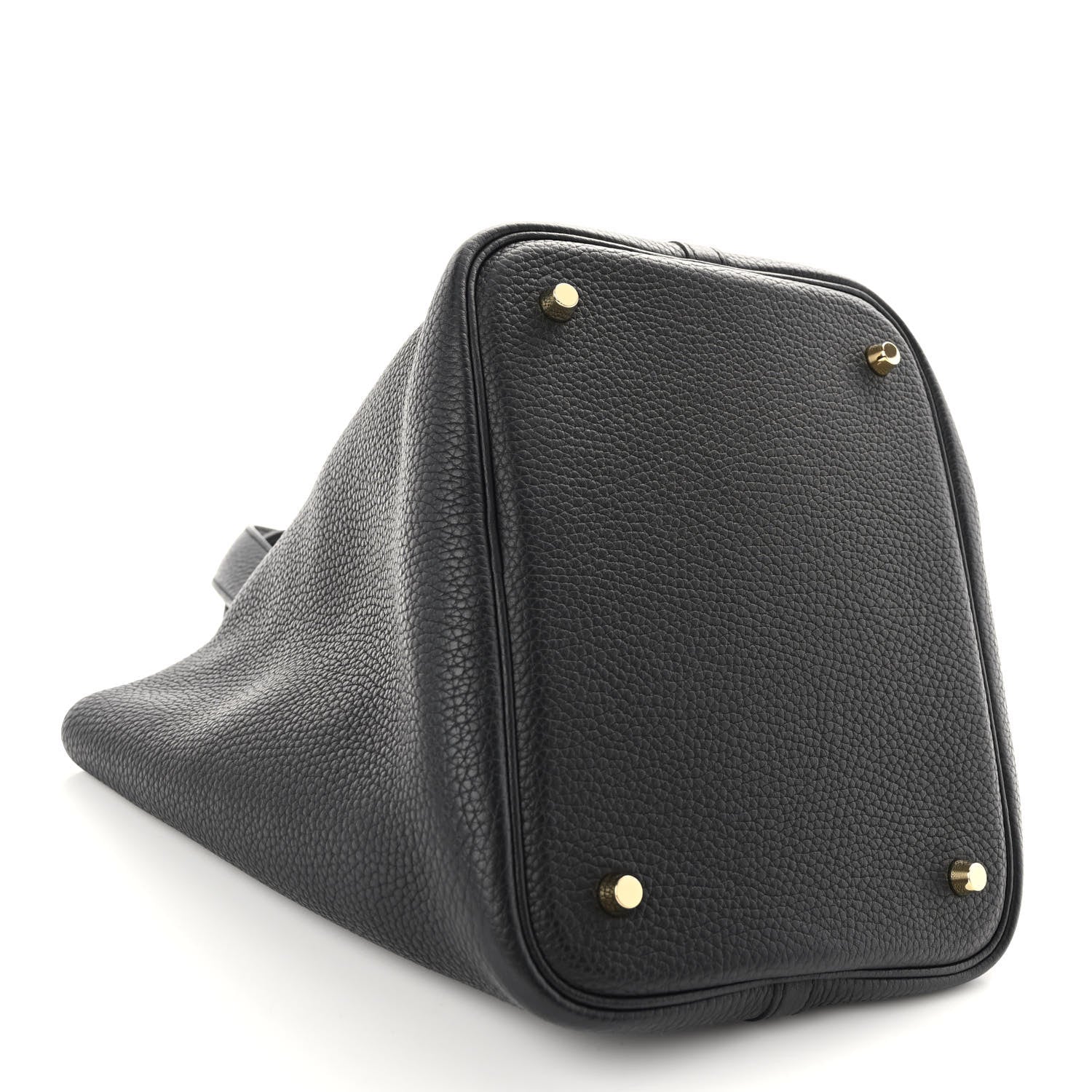 Hermes Taurillon Clemence Picotin Lock 22 MM Black 4 of 10