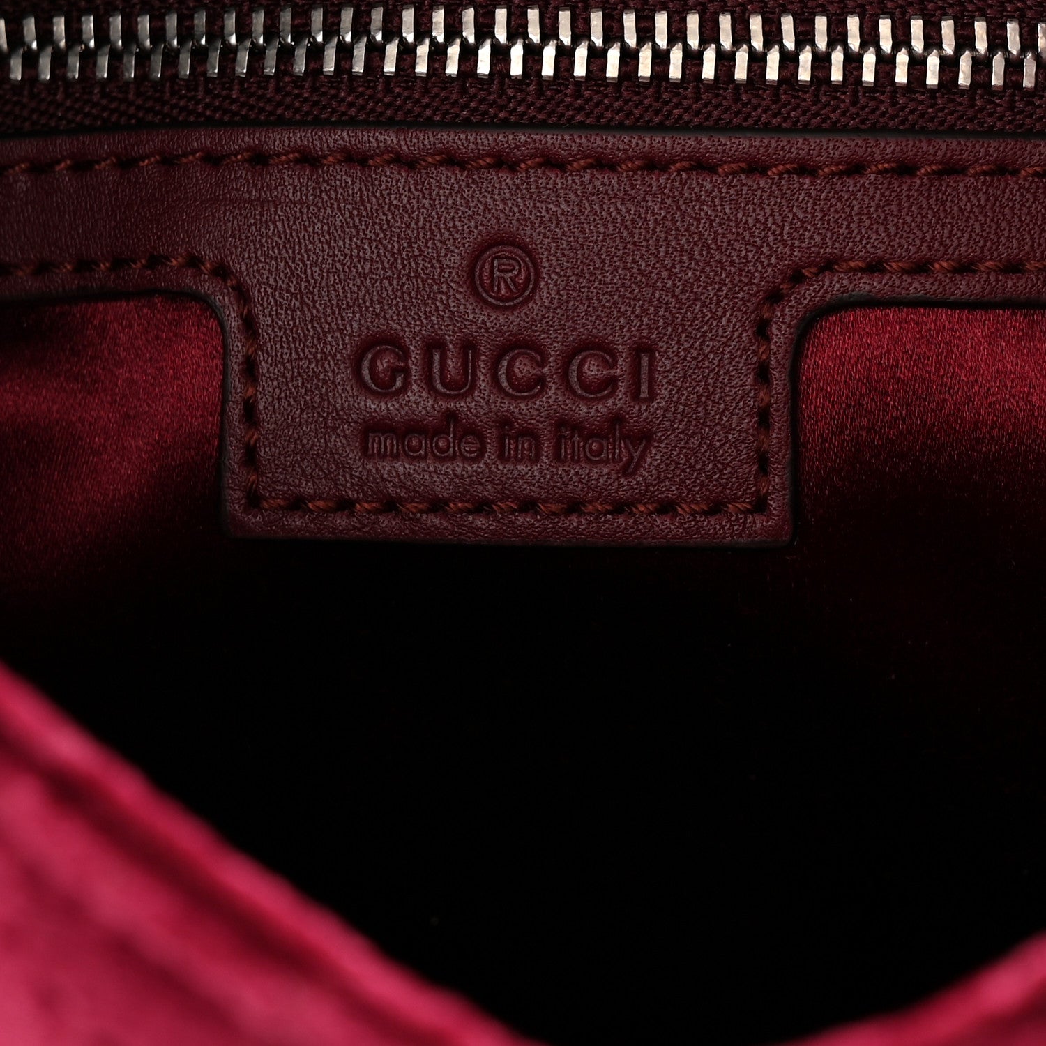 Gucci New Velvet Ashmir GG Monogram Small Jackie 1961 Hobo Red 7 of 11
