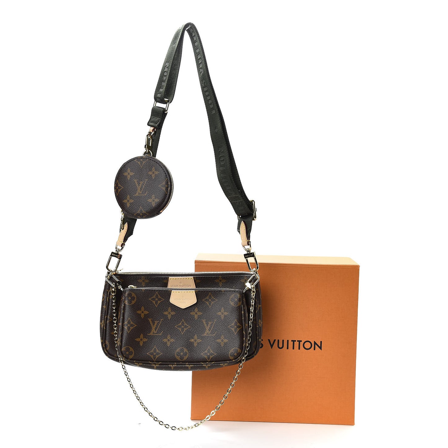 Monogram Multi Pochette Accessories Kaki