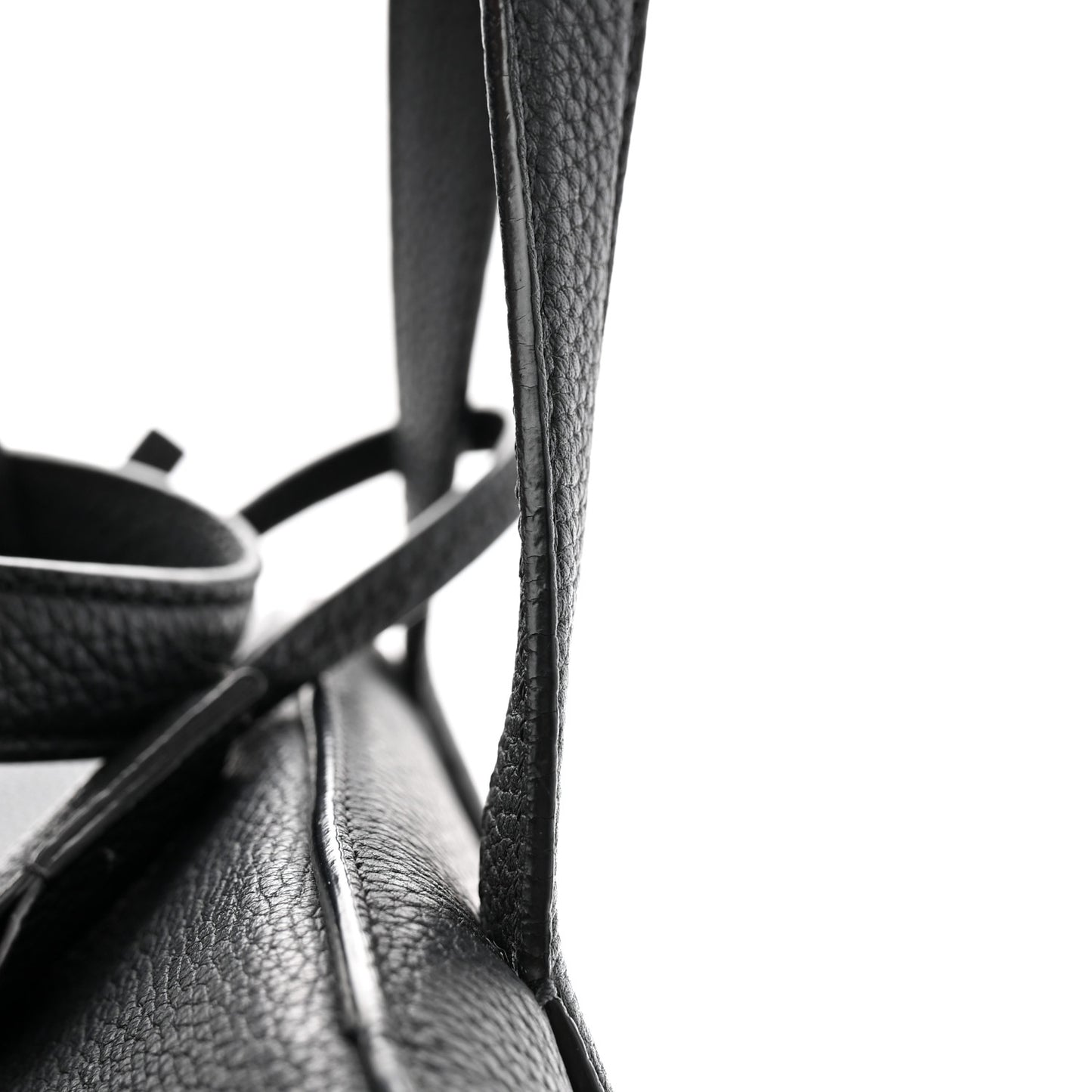 Grained Calfskin The Sporty Bowler 12 Black