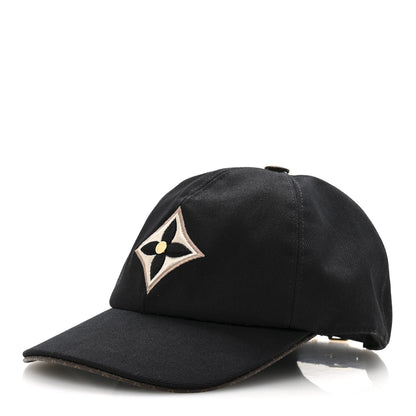 Louis Vuitton Monogram Cotton Jacquard Embroidered LV Day L Cap Black 1 of 10