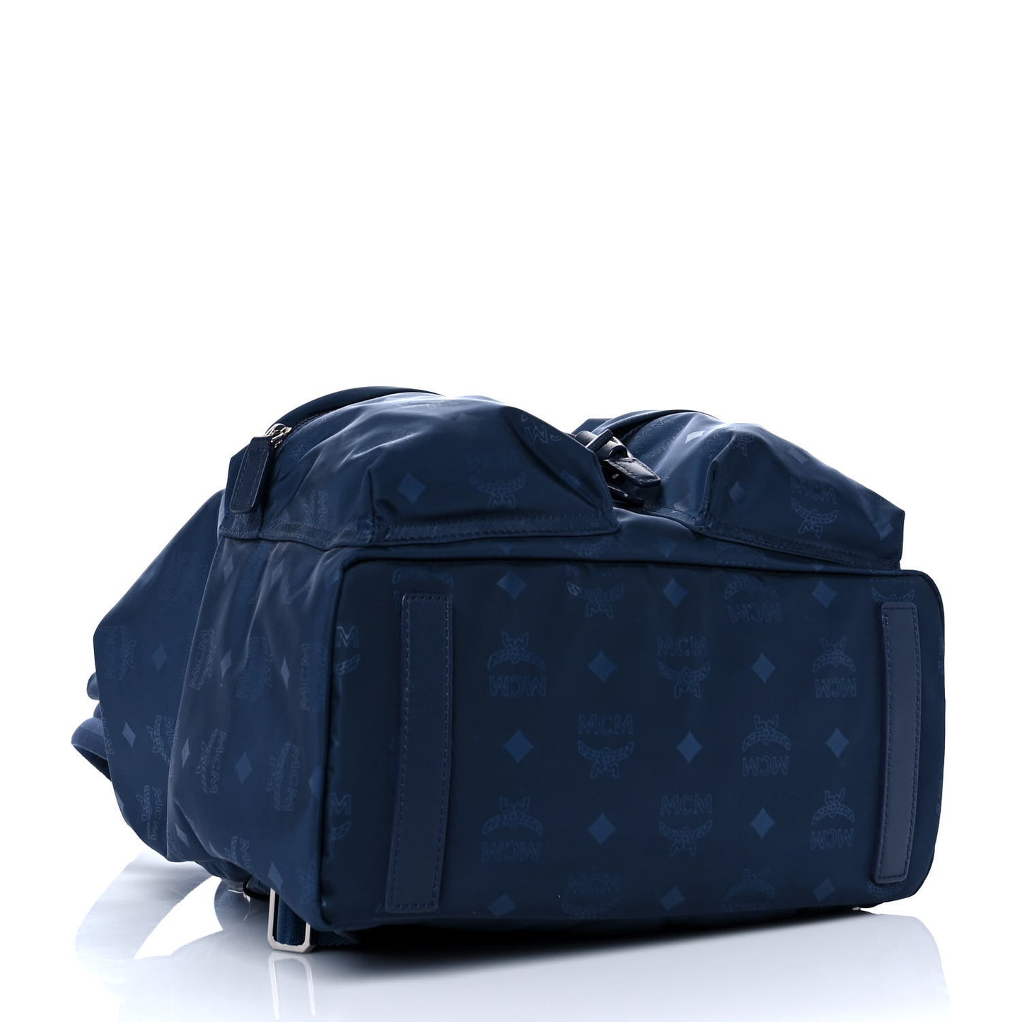 Nylon Monogram Small Tivitat Two-Pocket Backpack Blue