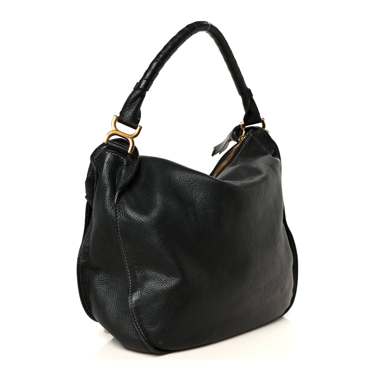 Calfskin Large Marcie Hobo Stone