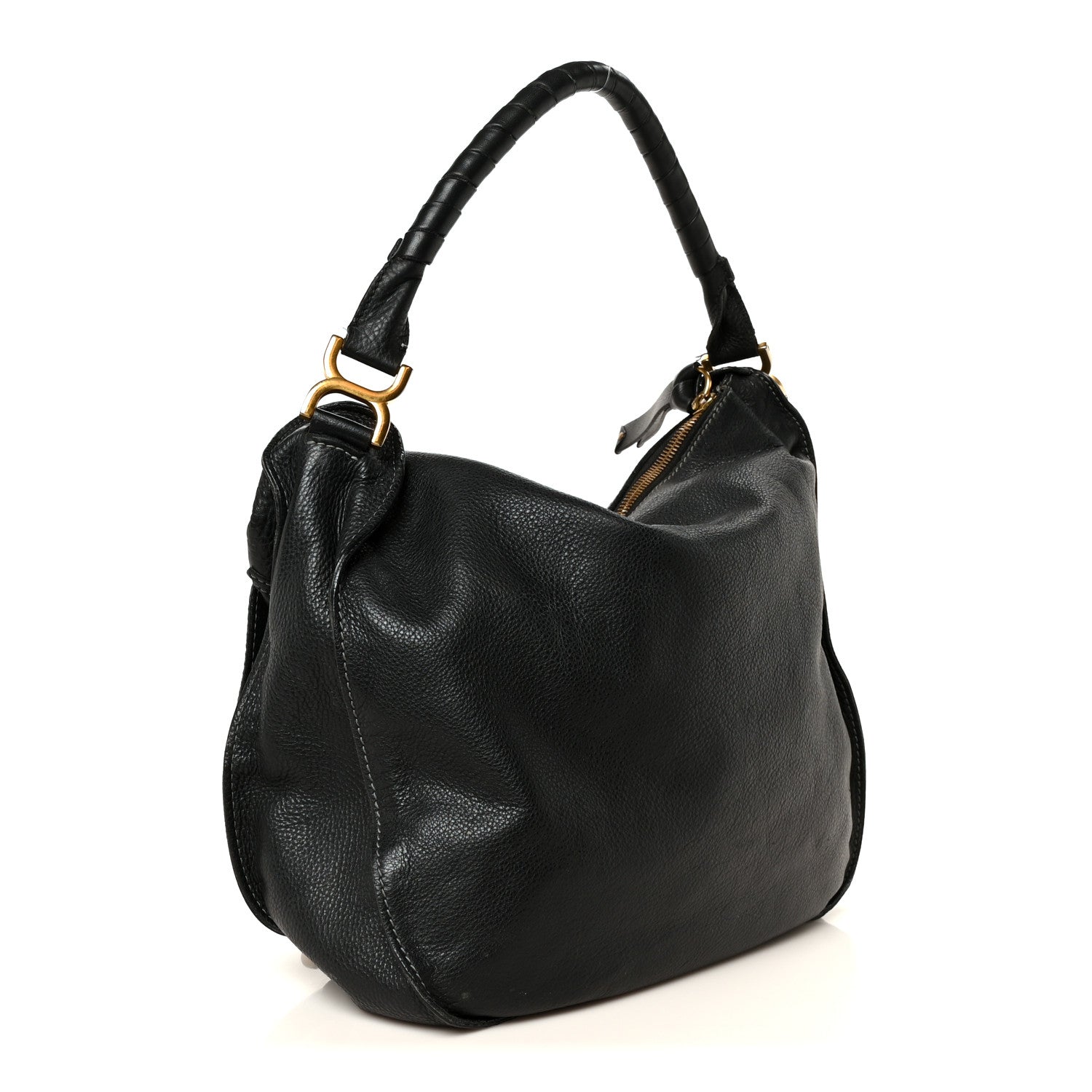 Chloe Calfskin Large Marcie Hobo Stone 3 of 12