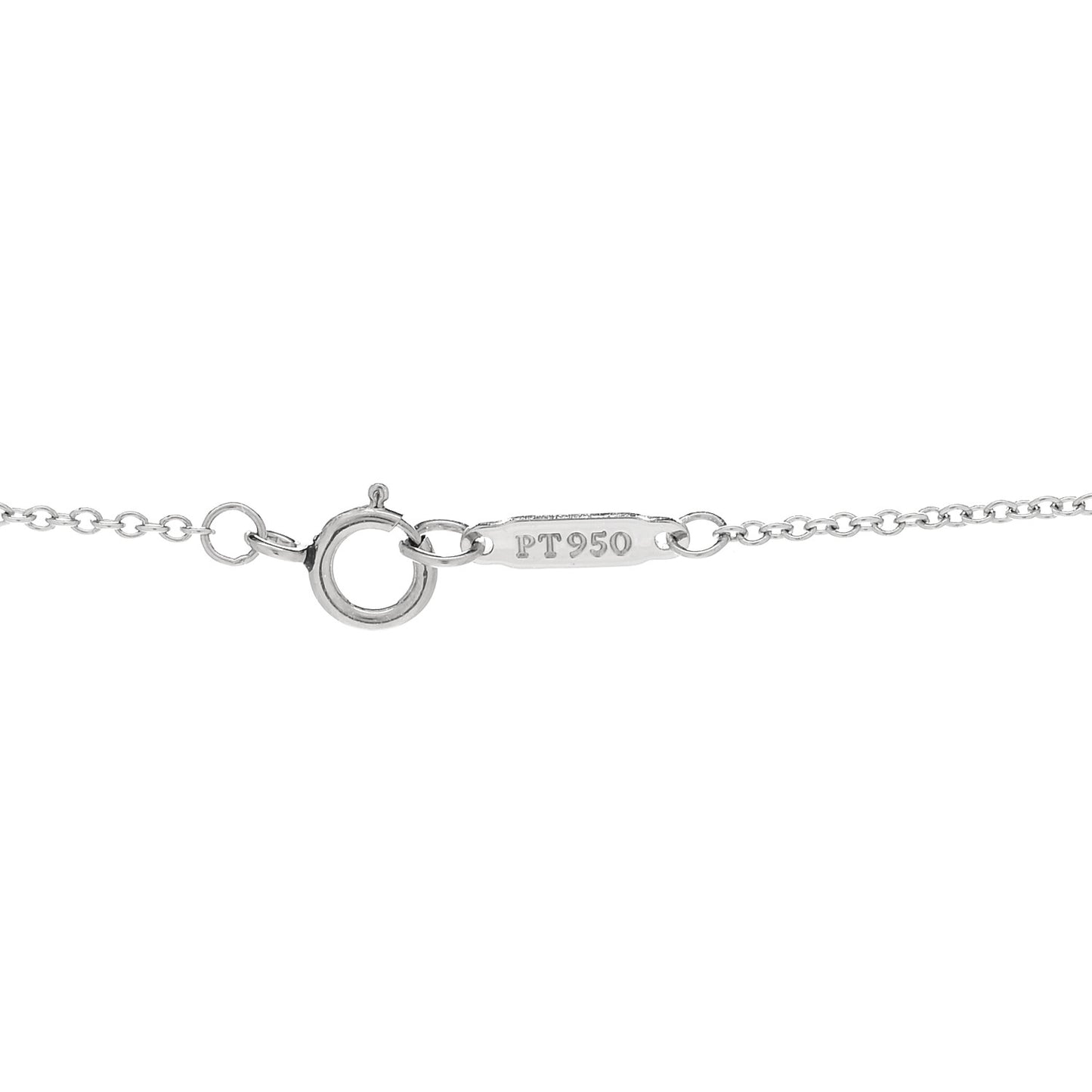 Platinum 18K Yellow Gold Diamond Schlumberger Ten Stone Cross Pendant Necklace
