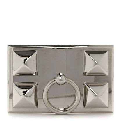 Hermes Palladium Collier de Chien 32mm Belt Buckle 1 of 4