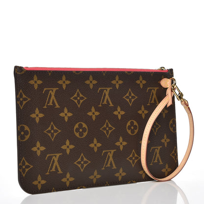Louis Vuitton Monogram Neverfull MM GM Pochette Grenade 3 of 7