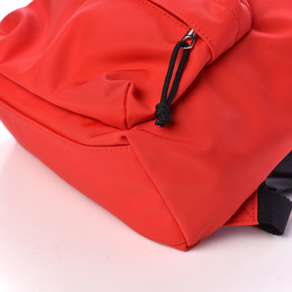 Balenciaga Sport Nylon Logo Embroidered S Wheel Backpack Bright Red Black 9 of 9