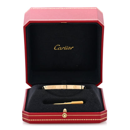 Cartier 18K Yellow Gold LOVE Bracelet 18 8 of 8
