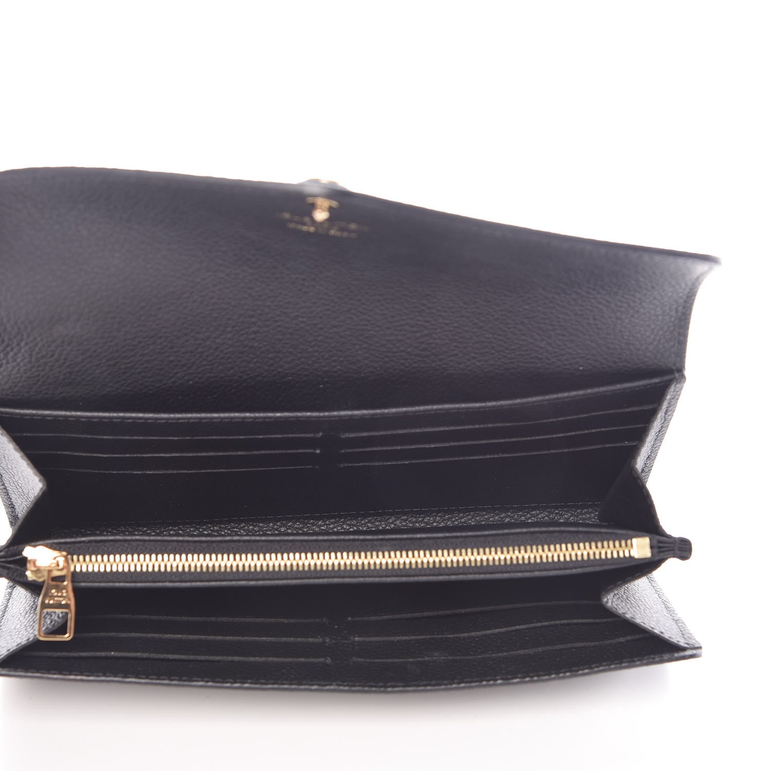Louis Vuitton Empreinte Sarah Wallet NM Black 5 of 12