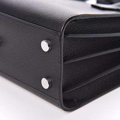 Saint Laurent Grained Calfskin Nano Sac De Jour Black 10 of 10