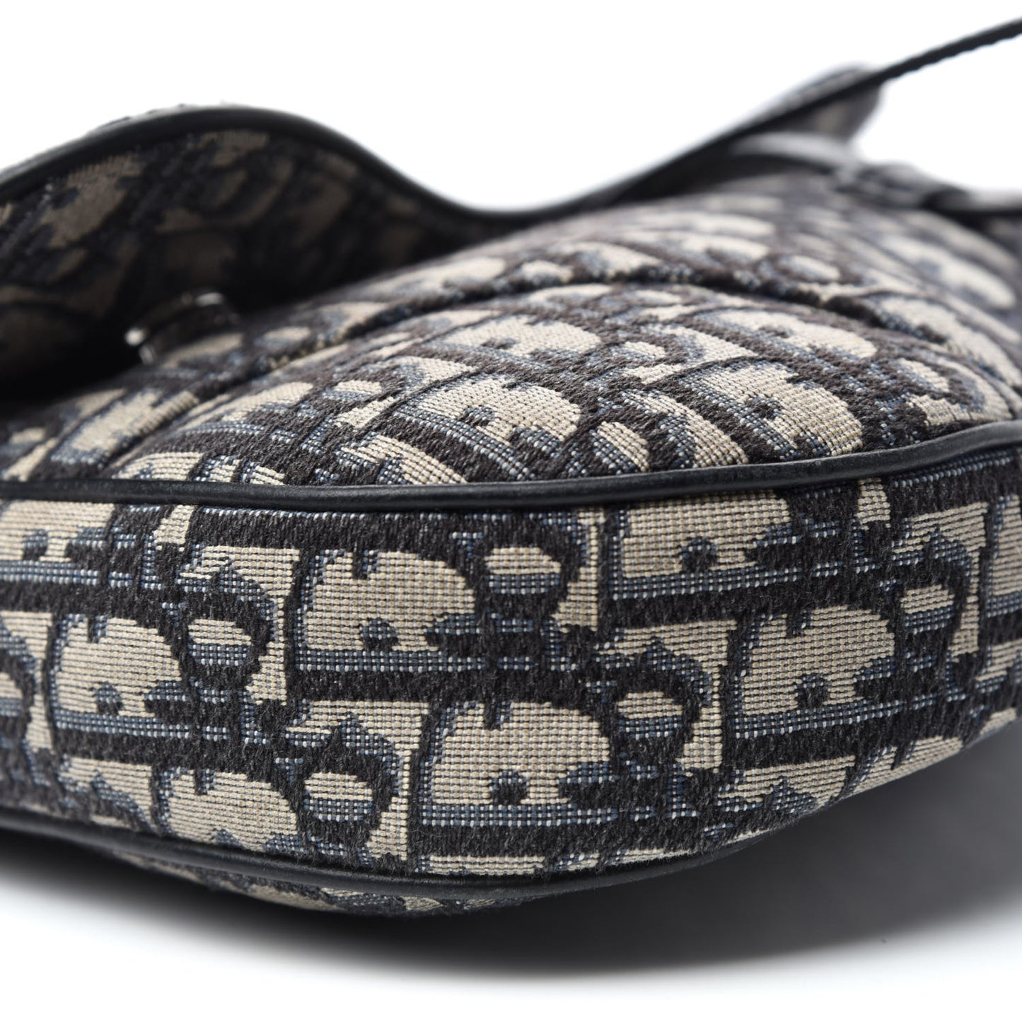 Oblique Mens Saddle Bag Blue