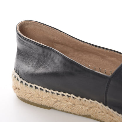Chanel Lambskin CC Espadrilles 39 Black 11 of 11