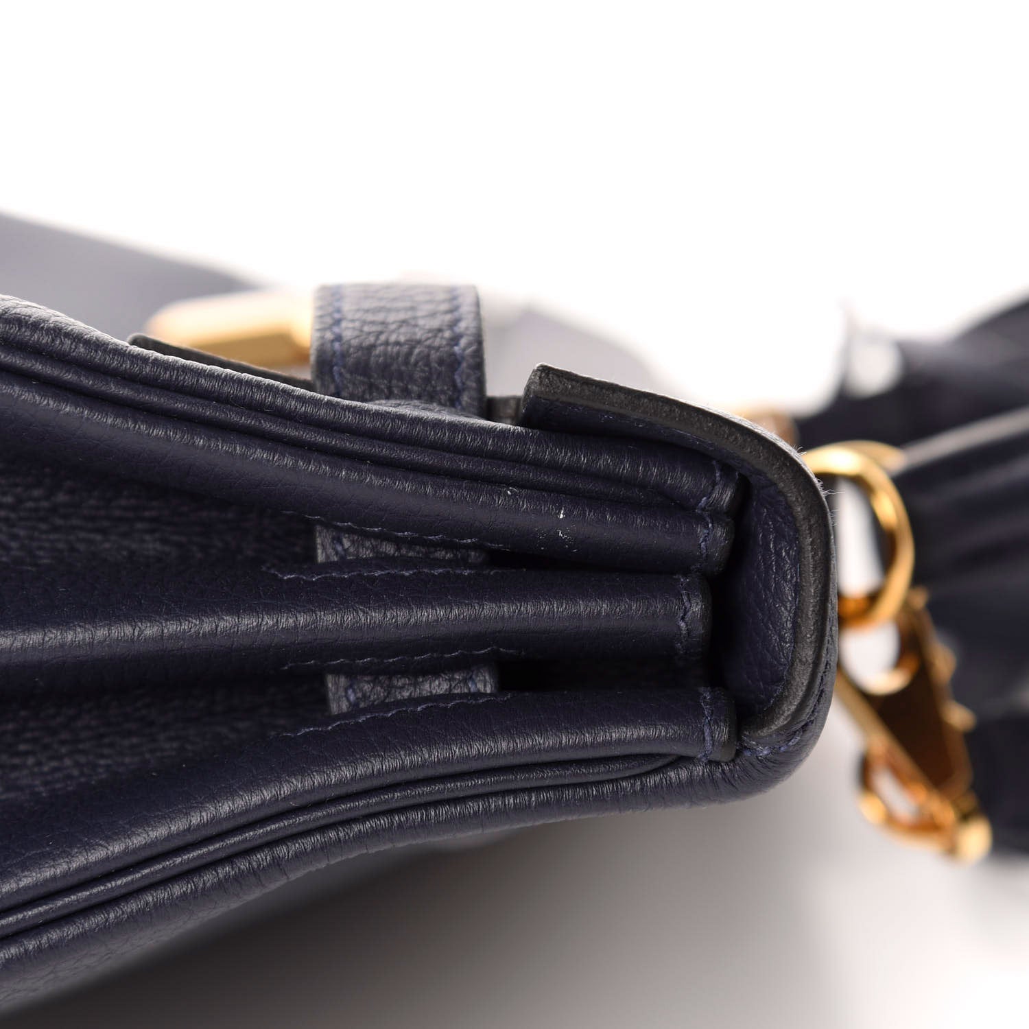 Hermes Togo Kelly Retourne 35 Bleu Nuit 14 of 15