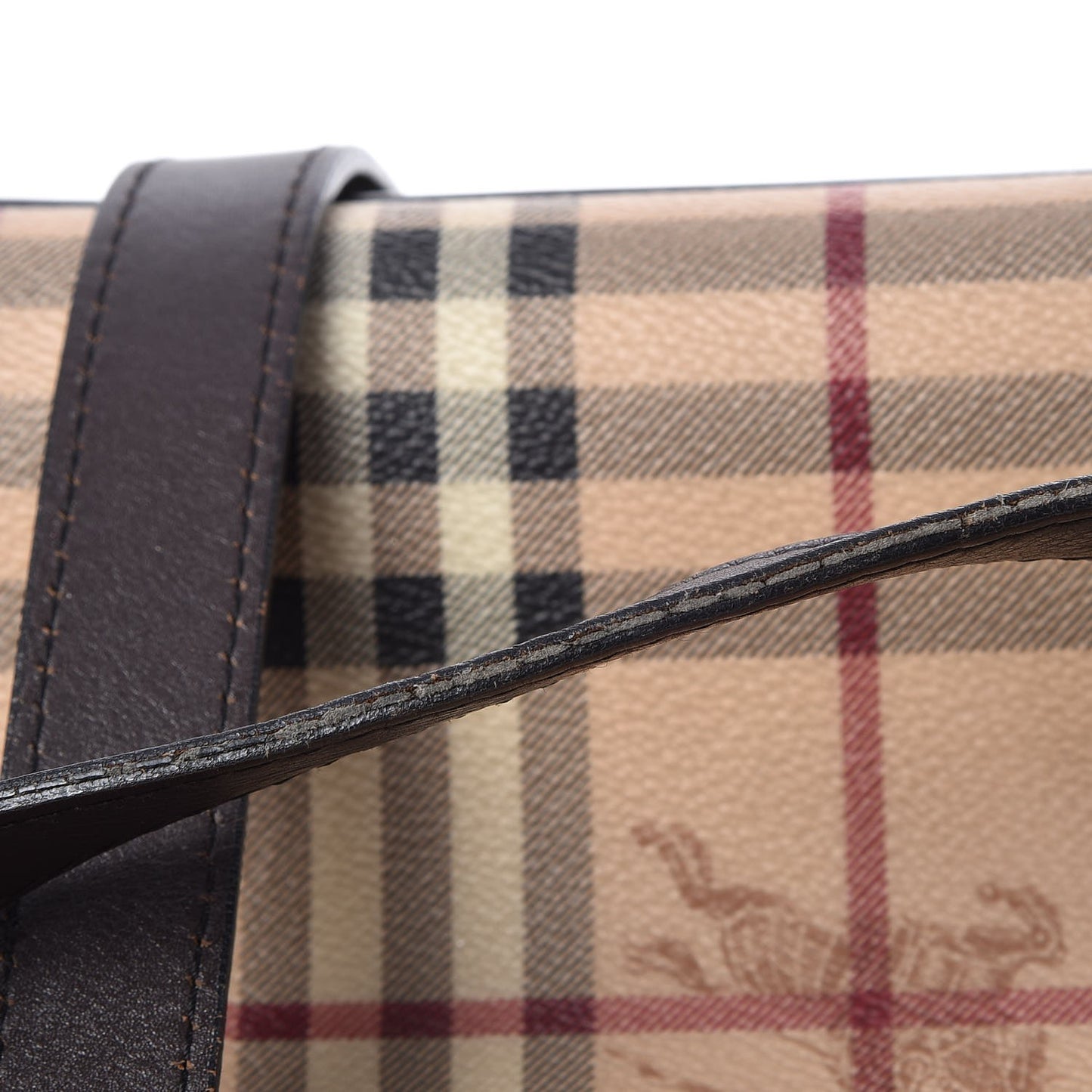 Haymarket Check Medium Regent Tote Chocolate