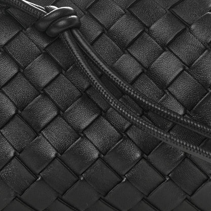 Bottega Veneta Nappa Intrecciato Mini Loop Camera Bag Black 7 of 9