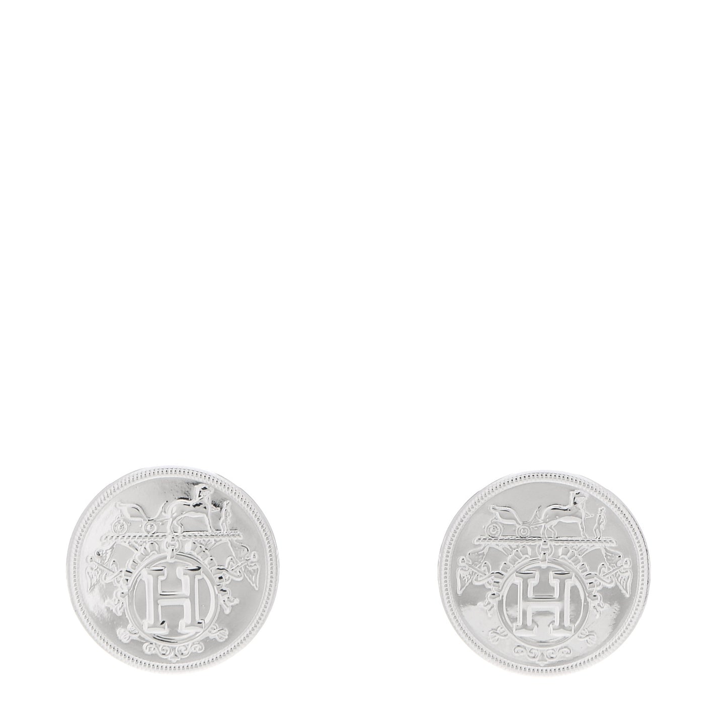 Sterling Silver TPM Ex-Libris Earrings