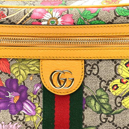 Gucci GG Supreme Monogram Flora Medium Ophidia Belt Bag Beige Multicolor Crop 8 of 10