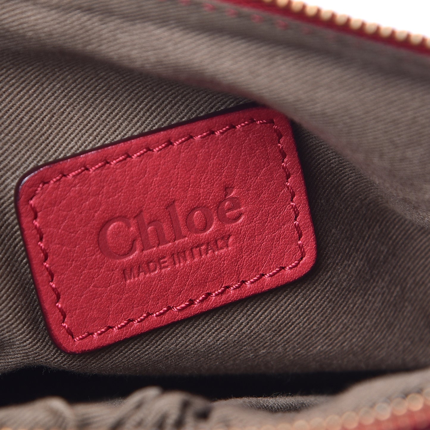 Calfskin Mini Marcie Satchel Garnet