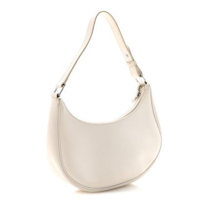 Celine Smooth Calfskin Ava Logo Shoulder Bag White 3 of 9