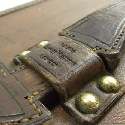 Louis Vuitton Antique Shoe Trunk - Canvas Cover 8 of 12