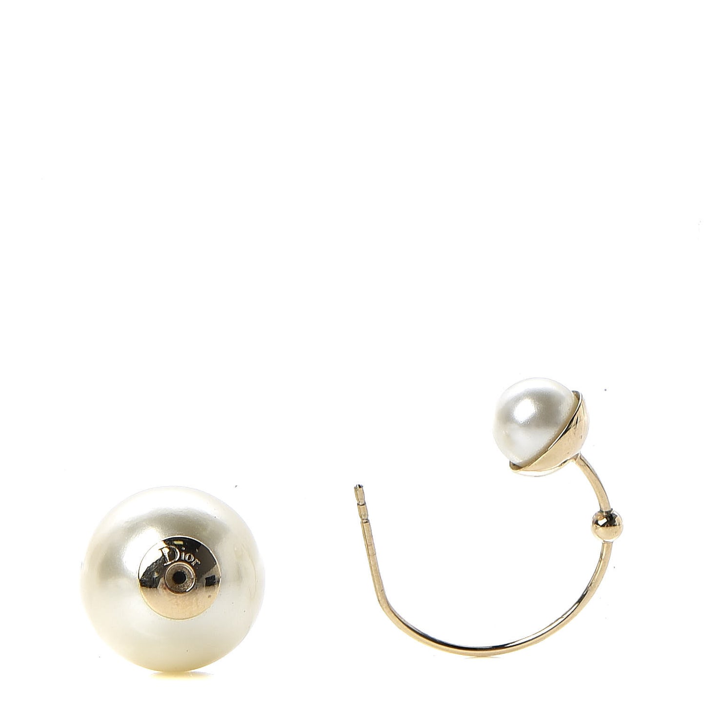 Pearl Ultradior Earrings Cream