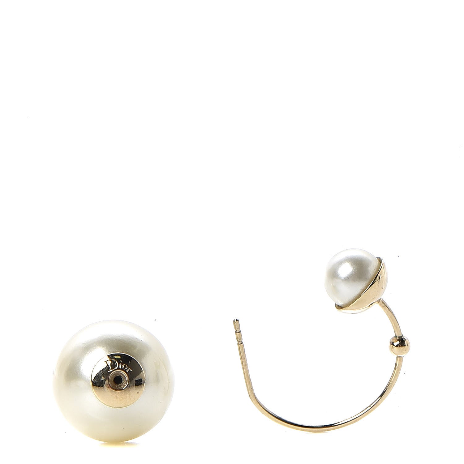 Christian Dior Pearl Ultradior Earrings Cream 4 of 5