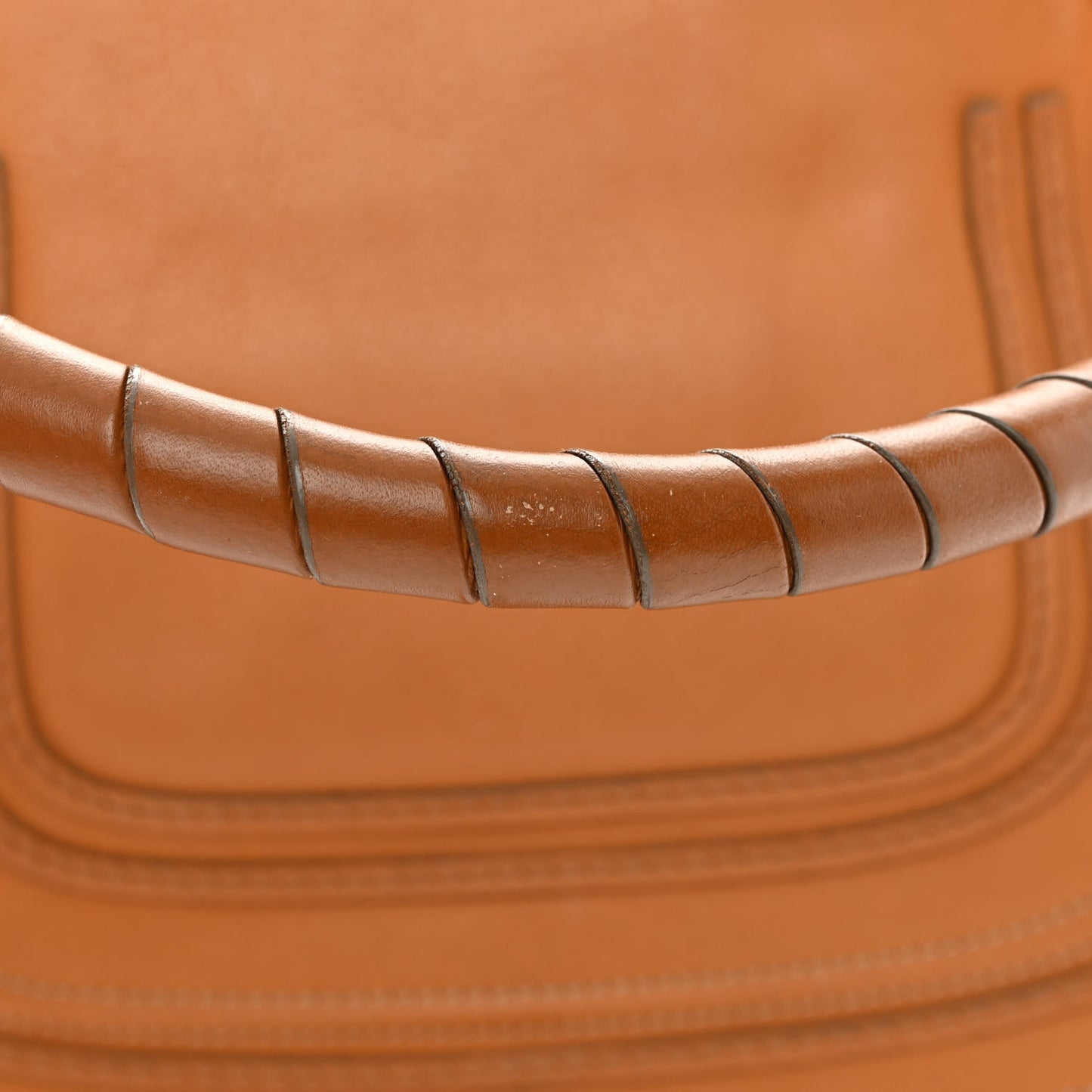 Calfskin Medium Marcie Satchel Tan
