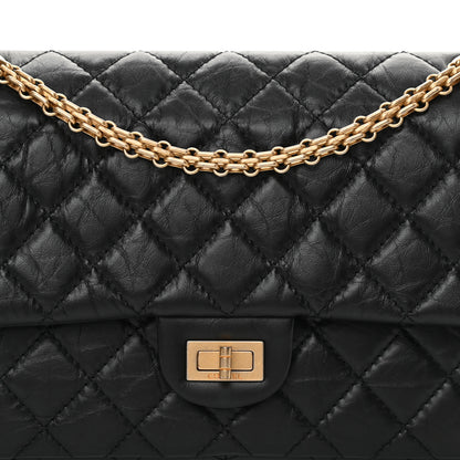 Chanel Aged Calfskin Quilted 2.55 Reissue 226 Flap Black 8 of 10