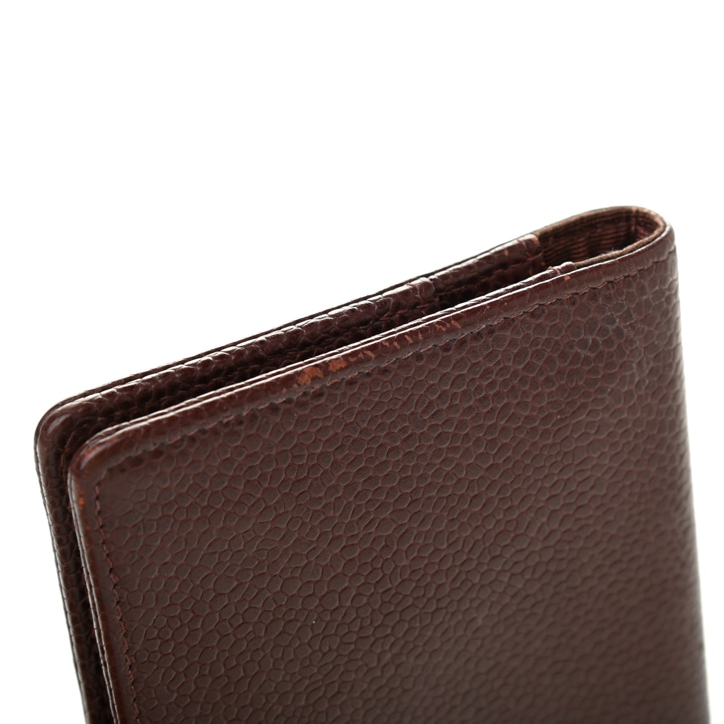 Caviar Timeless CC Ring Agenda Planner Brown