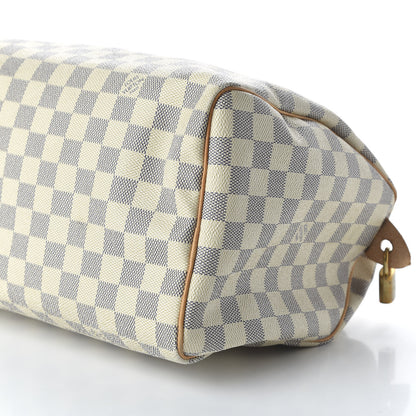Louis Vuitton Damier Azur Speedy 30 7 of 10