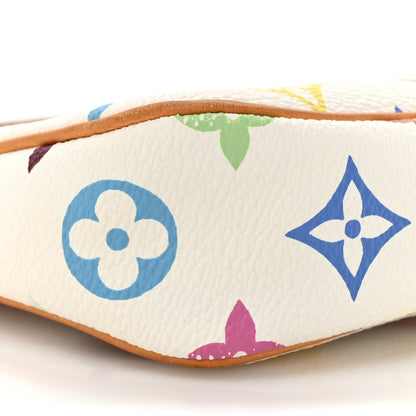 Louis Vuitton Monogram Multicolor Pochette Accessories White 10 of 17