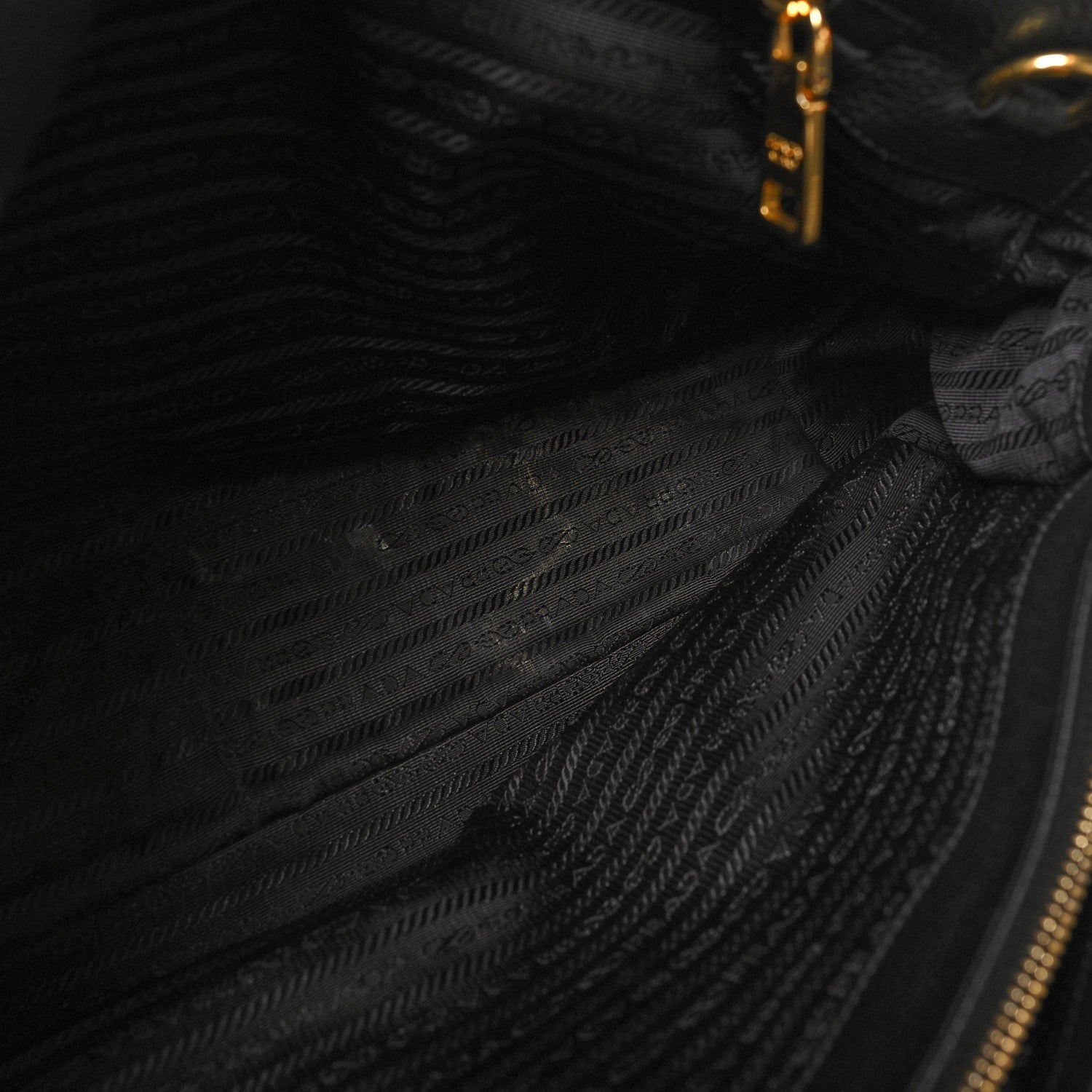 Prada Vitello Daino Tote Black 11 of 11