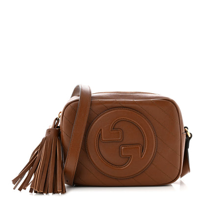 Gucci Sakai Be Green Calfskin Diagonal Stitched Small Blondie Shoulder Bag Cuir 1 of 12
