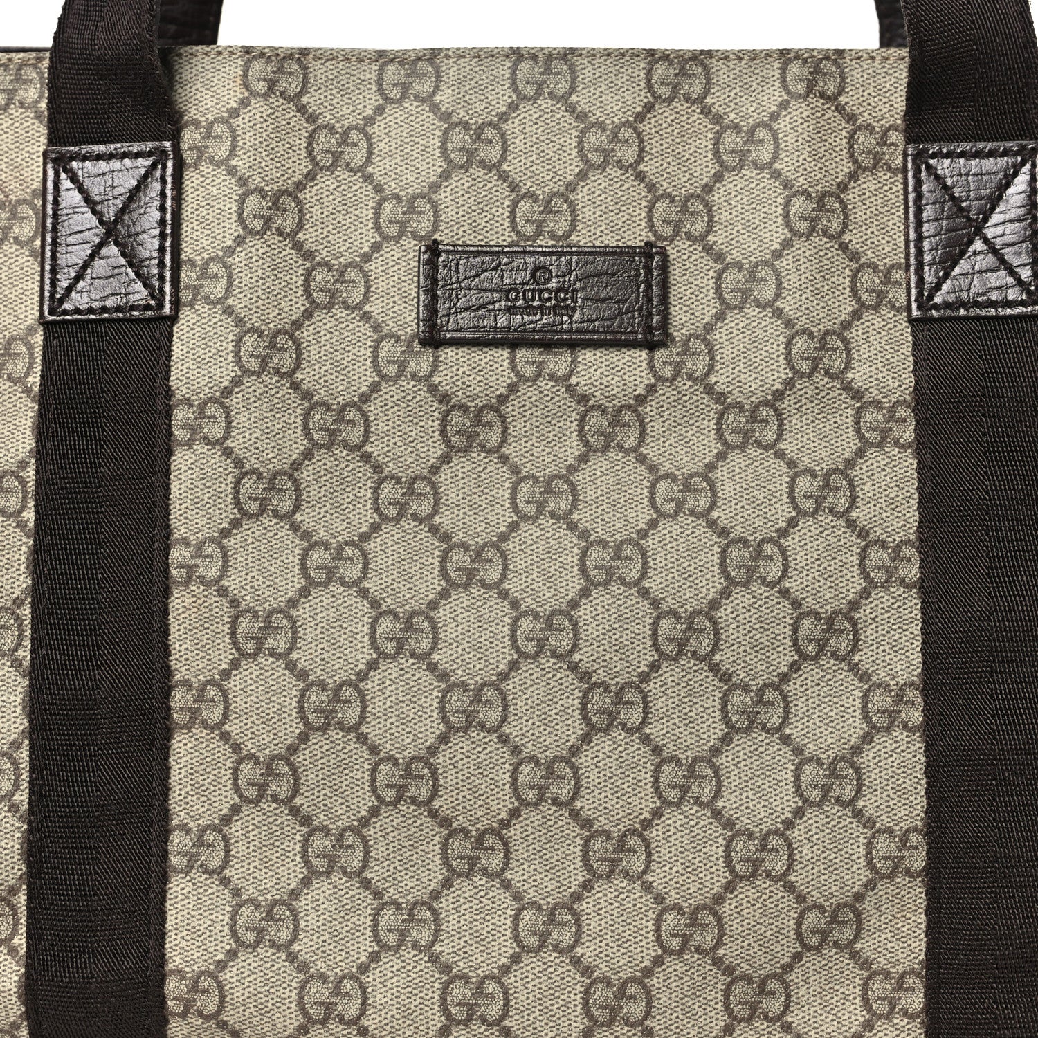 Gucci GG Plus Monogram Medium Tote Dark Brown 8 of 10