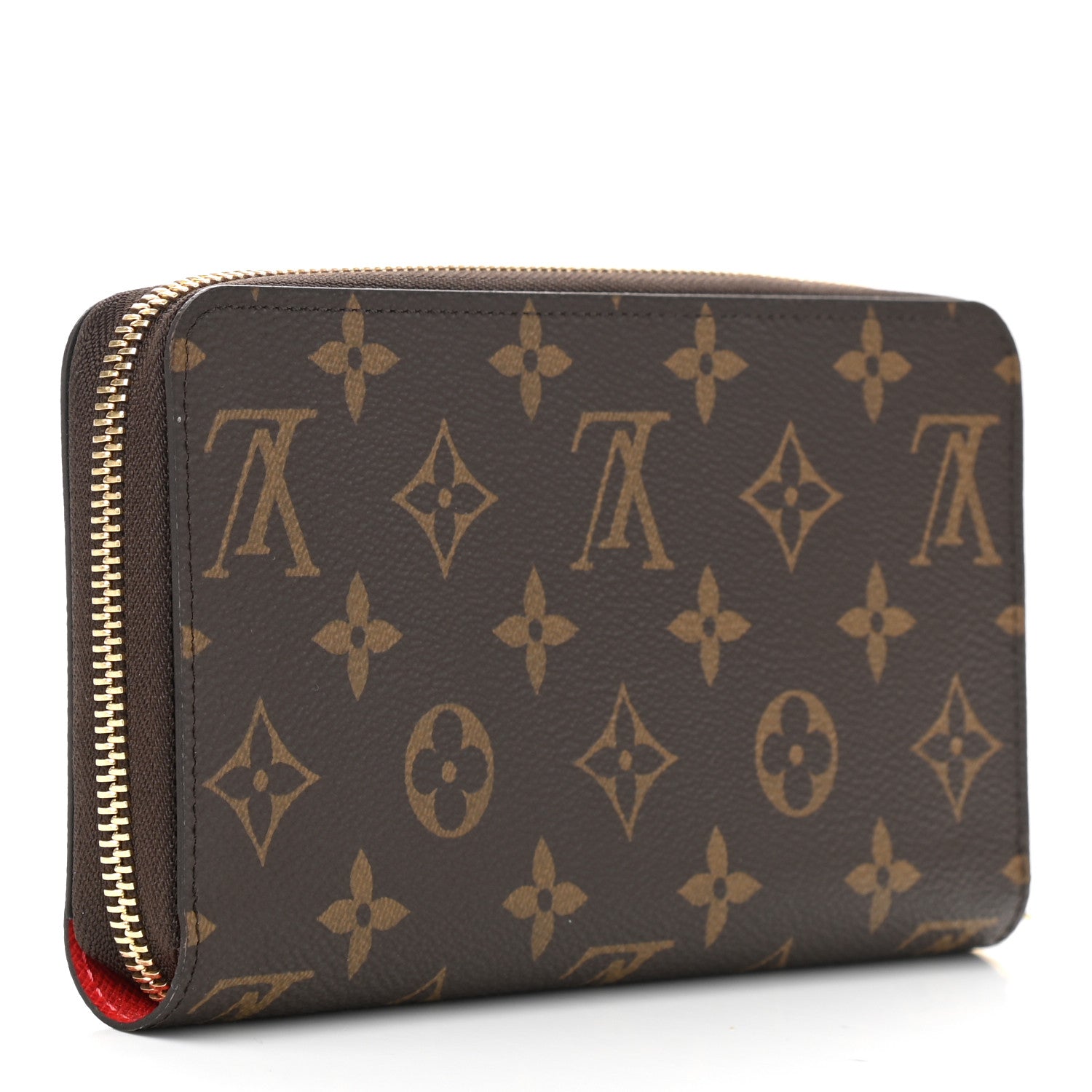 Louis Vuitton Monogram Zippy Wallet Coquelicot 3 of 7