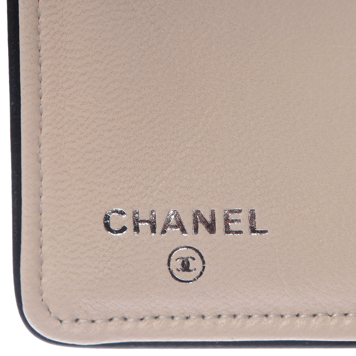 Lambskin Yen Wallet White