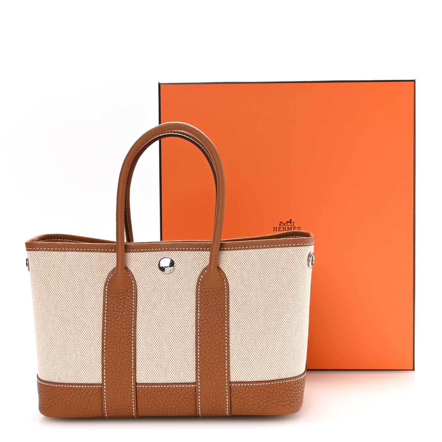 Hermes H Viking Negonda Neo Garden 23 Ecru Beige Gold 11 of 11