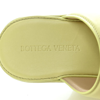 Bottega Veneta Nappa Slide Platform 115 Wedge Sandals 37 Seagrass 7 of 7