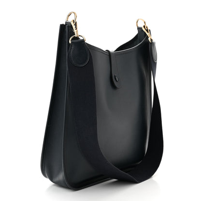 Hermes Courchevel Evelyne PM Bleu Indigo 3 of 10