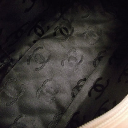 Chanel Calfskin Quilted Large Cambon Bowler Beige Black 7 of 11