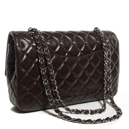 Chanel Lambskin Medium Double Flap Brown 3 of 9