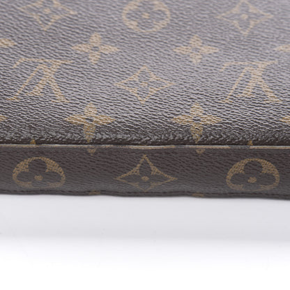 Louis Vuitton Monogram Pochette Felicie Chain Wallet Fuchsia 15 of 24