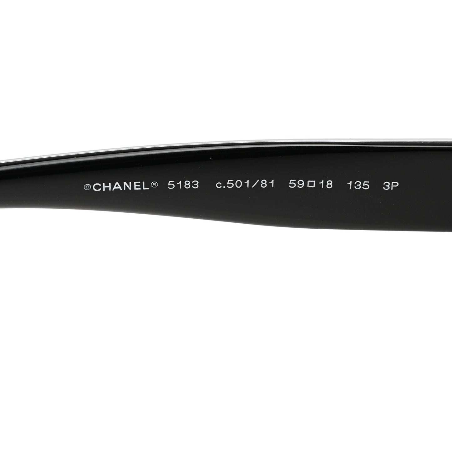 Acetate Polarized CC Sunglasses 5183 Black