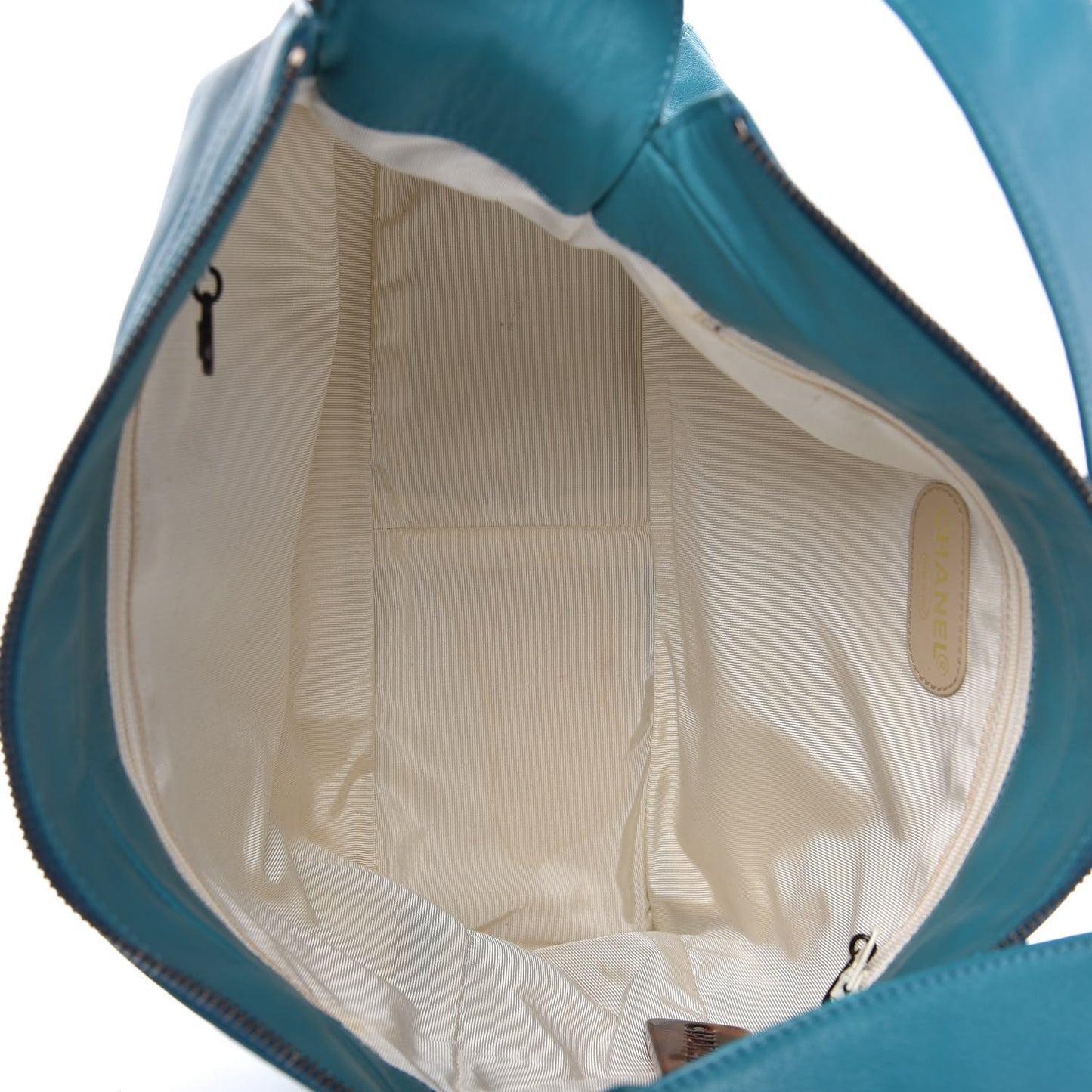 Lambskin CC Shoulder Bag Blue